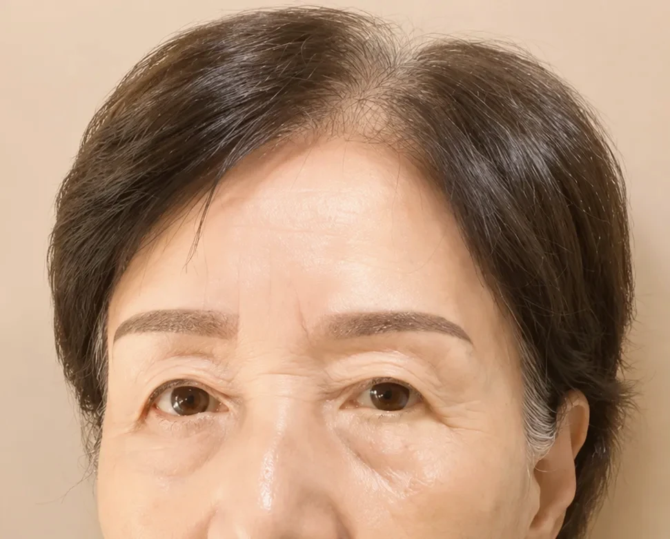 眉施術後（事例3）